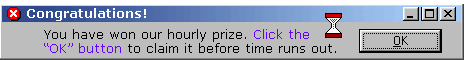 You're A Winner!
